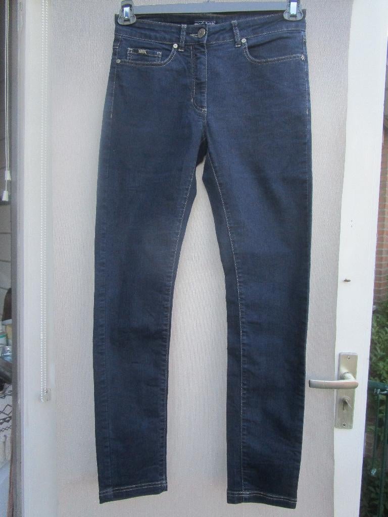 Spijkerbroek NICKJEANS mt 36/38  donkerblauw, Blauw, Nieuw, Ophalen of Verzenden, W28 - W29 (confectie 36)