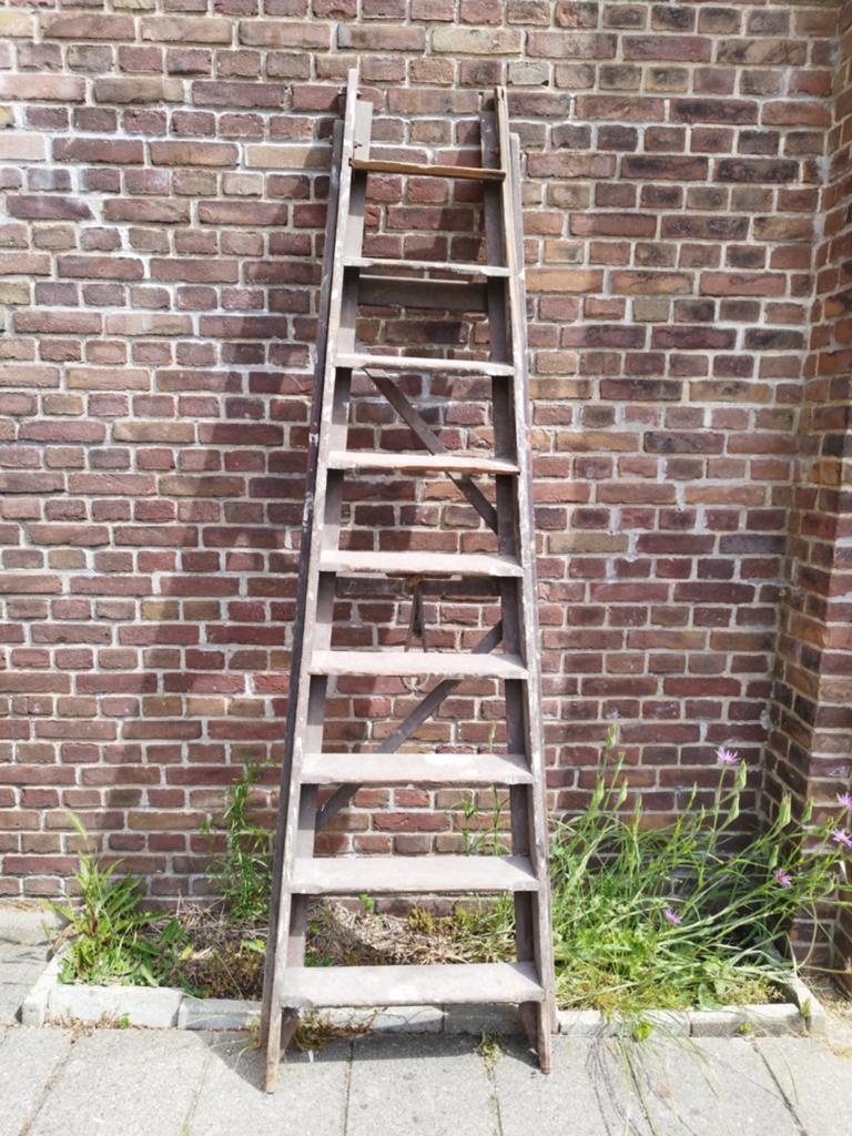 Ladder old school, Ophalen, 4 meter of meer