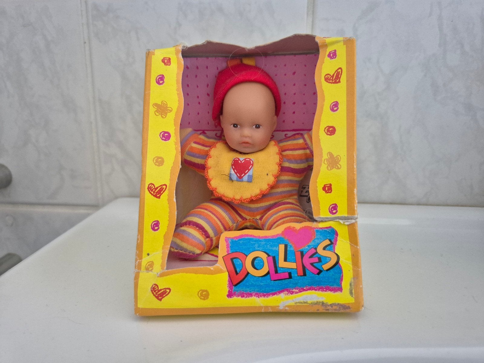 Zapf Creation Dollies Babypop, Ophalen of Verzenden, Zo goed als nieuw, Babypop