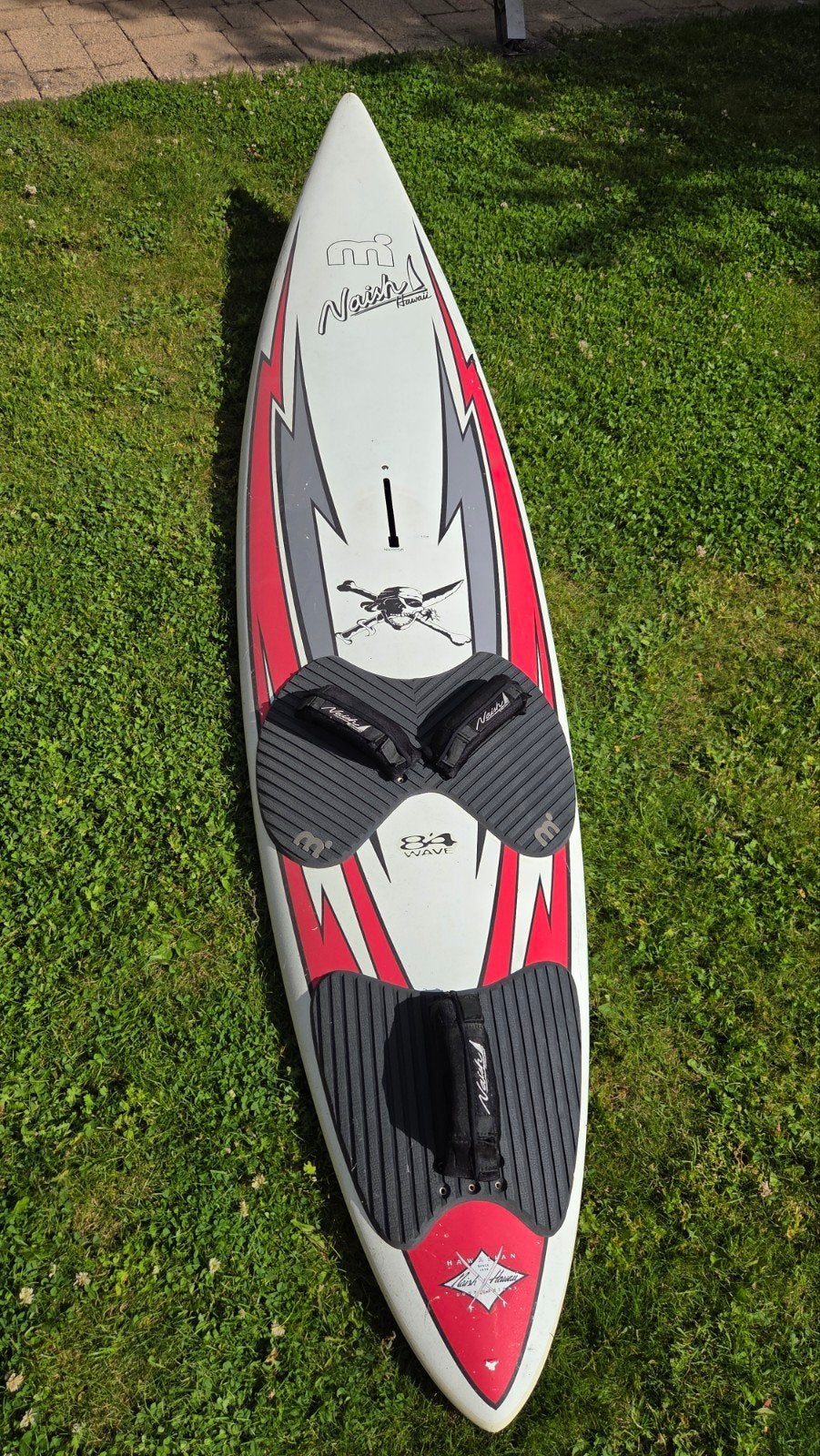 Naish Hawaii 8,4 inclusief 2 bijpassende vinnen, Ophalen, Gebruikt, Plank