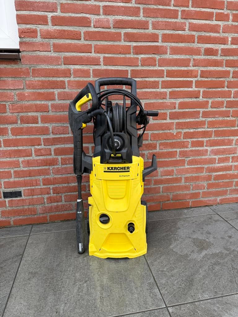 Karcher Hogedrukreiniger K4 Premium, Ophalen, Gebruikt, Elektrisch, Met regelbare waterdruk