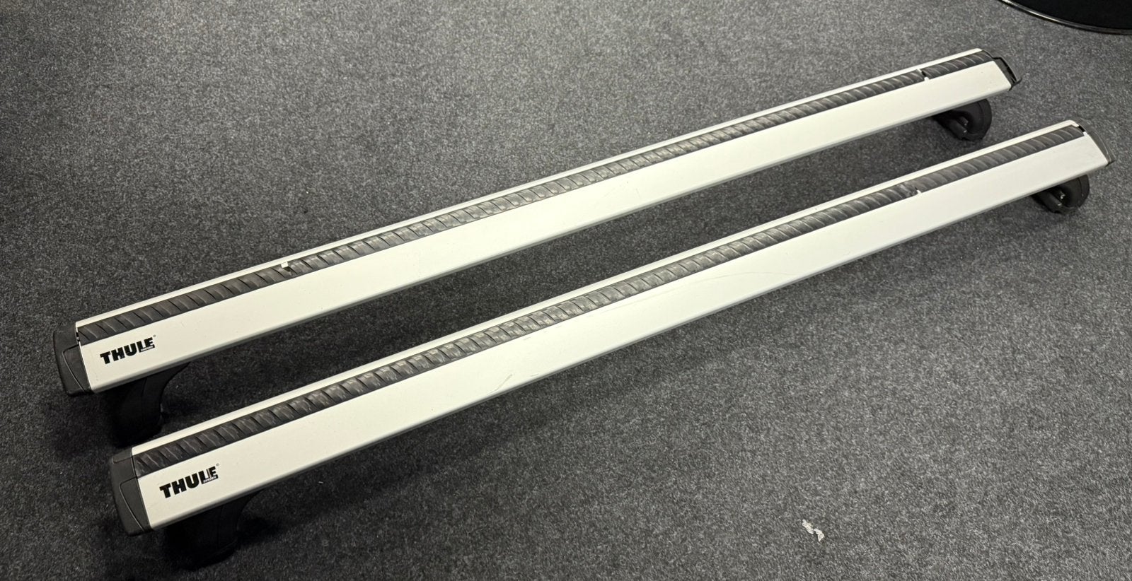 Originele Volvo V60 station Thule Wingbar dakdragers, Auto diversen, Ophalen of Verzenden, Zo goed als nieuw
