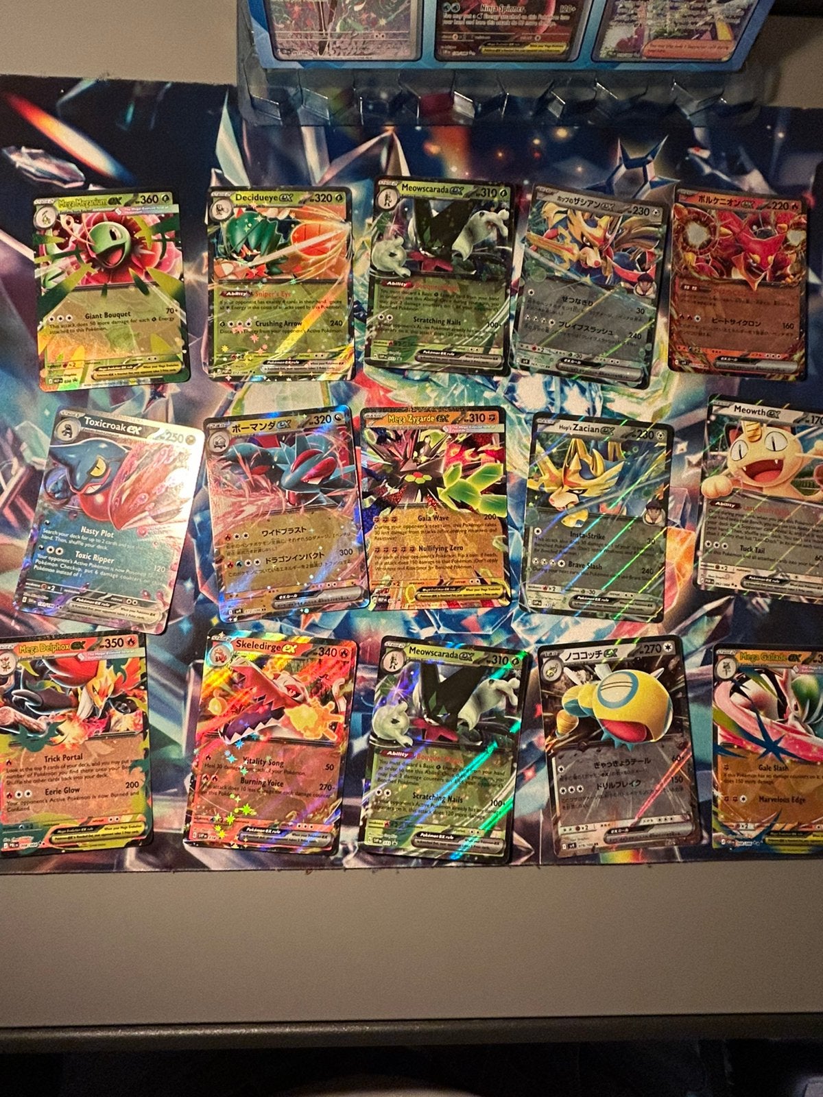 Pokemon kaarten ex lotje, Ophalen of Verzenden, Nieuw, Losse kaart, Foil