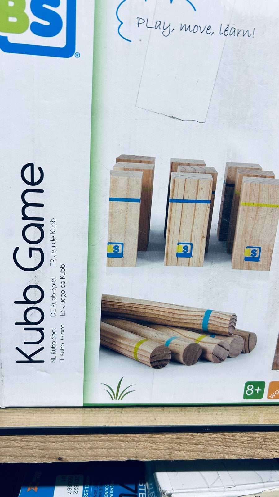 Kubb Game - Buitenspeel - Houten Werpspel, Ophalen of Verzenden, Nieuw, Jongen of Meisje