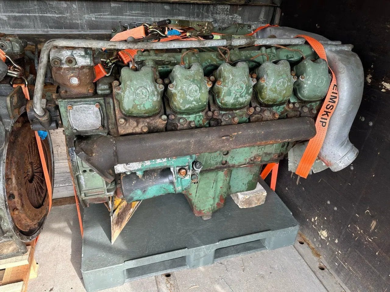 Mercedes-Benz OM423 V10 Truck Engine For 2636  Good Conditio, Auto-onderdelen, Ophalen, Gebruikt, Mercedes-Benz