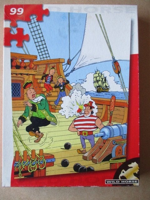 adv10281 suske en wiske puzzel 1, Ophalen, Suske en Wiske, Gebruikt, Boek of Spel