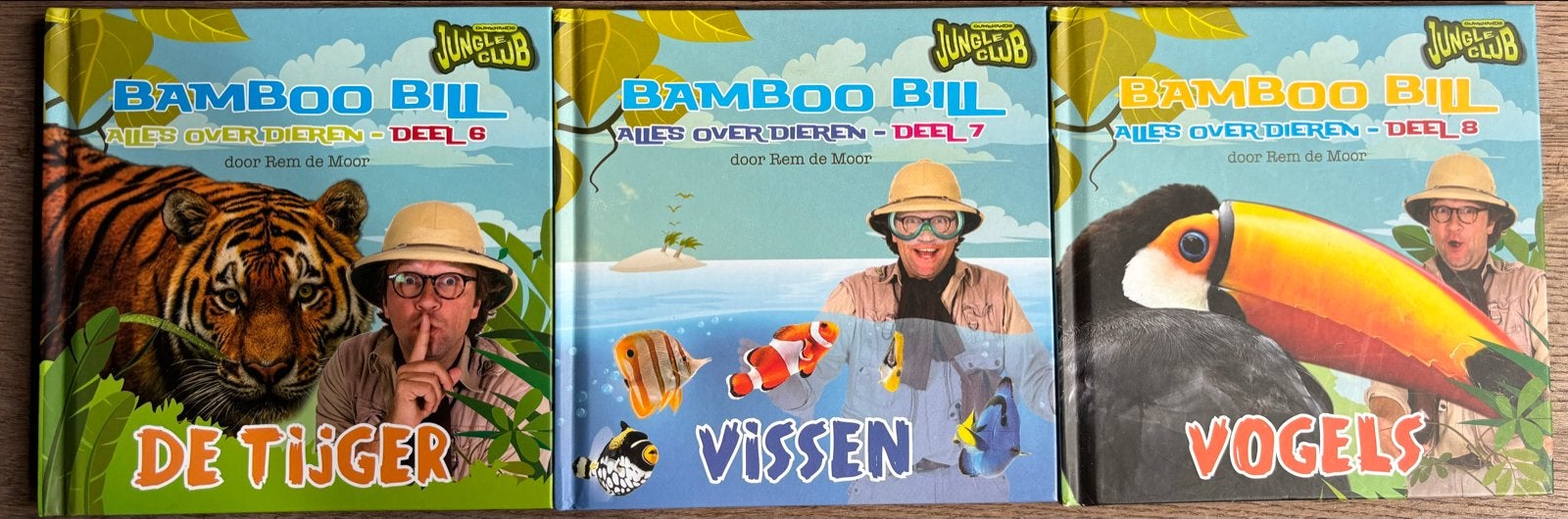 Bamboo Bill: Alles over Dieren - Deel 6, 7 en 8, Boeken, Dieren en Huisdieren, Ophalen, Zo goed als nieuw, Vissen