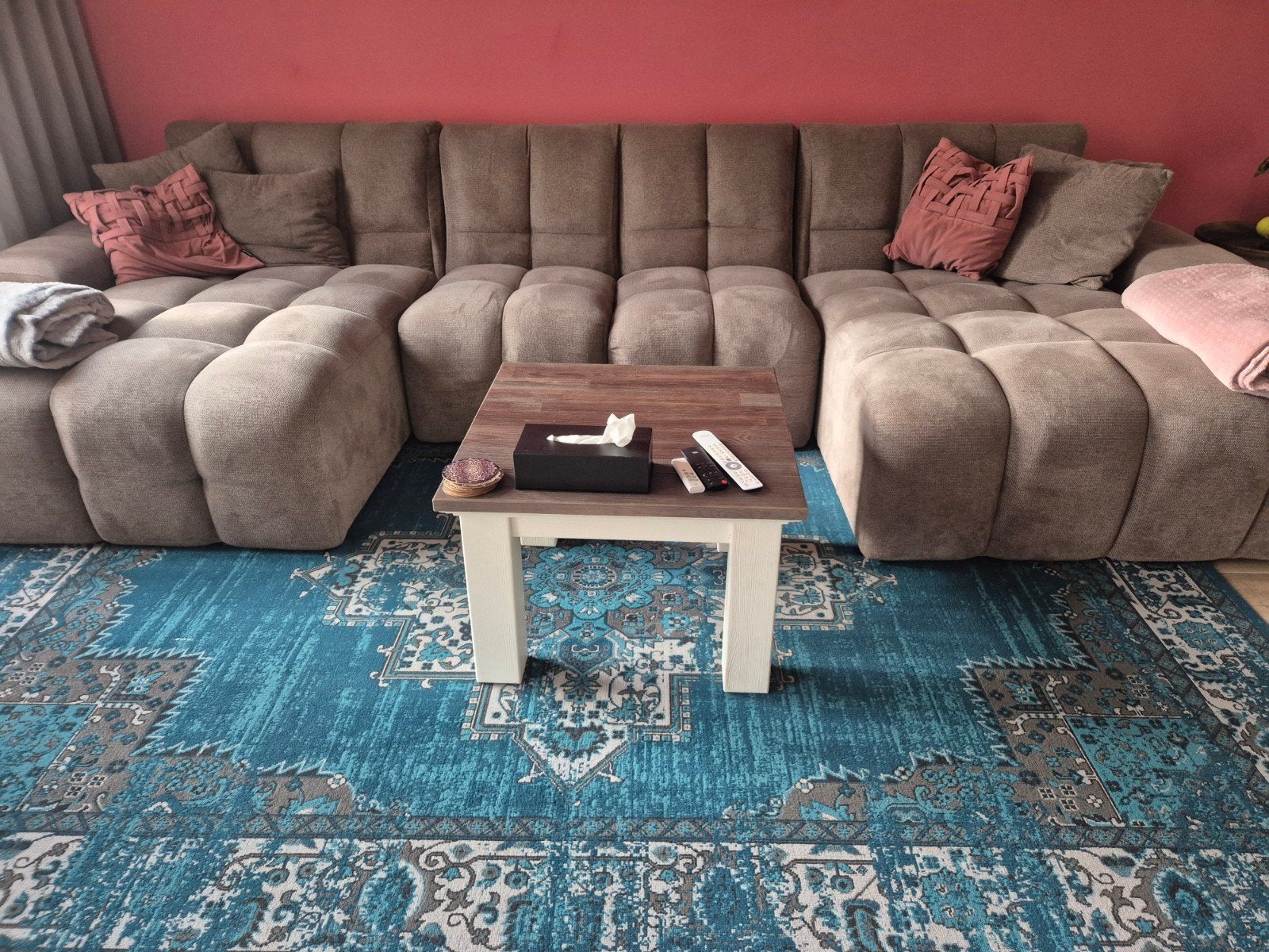 Haco Toulouse Salontafel, Overige houtsoorten, 50 tot 100 cm, Vierkant, 5 – 50