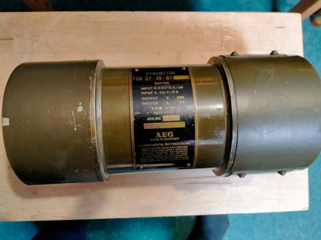,, Dynamotor voor dy88, Ophalen