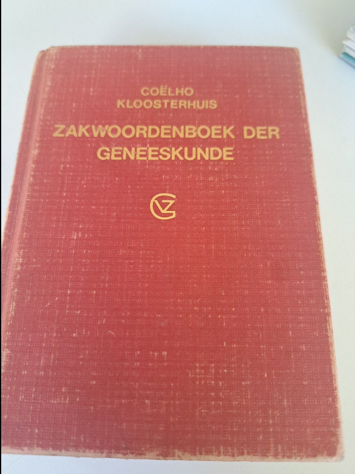 Zakwoordenboek der Geneeskunde - Coelho Kloosterhuis, Gelezen, Coelho Kloosterhuis, Beta, HBO