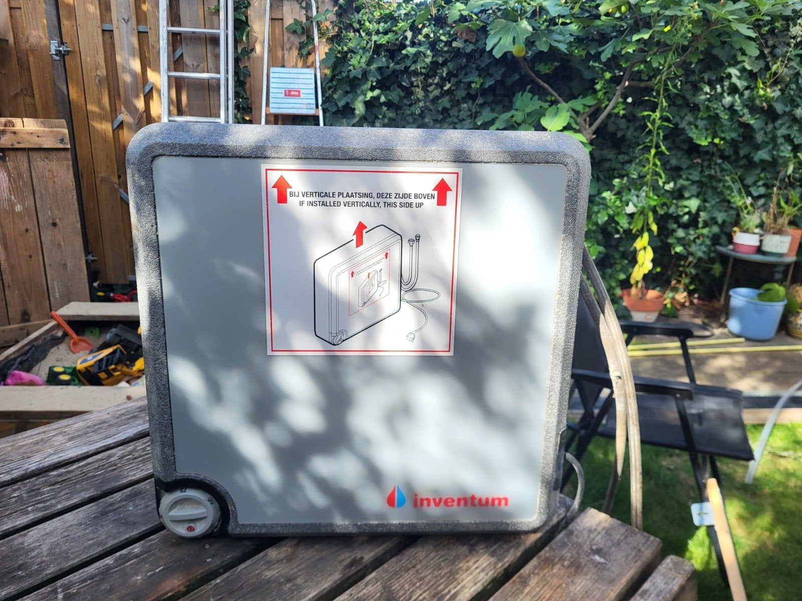 Inventum Modesto 10L elektrische boiler - direct warm water!, Doe-het-zelf en Verbouw, Geisers en Boilers, Ophalen, Gebruikt, Boiler