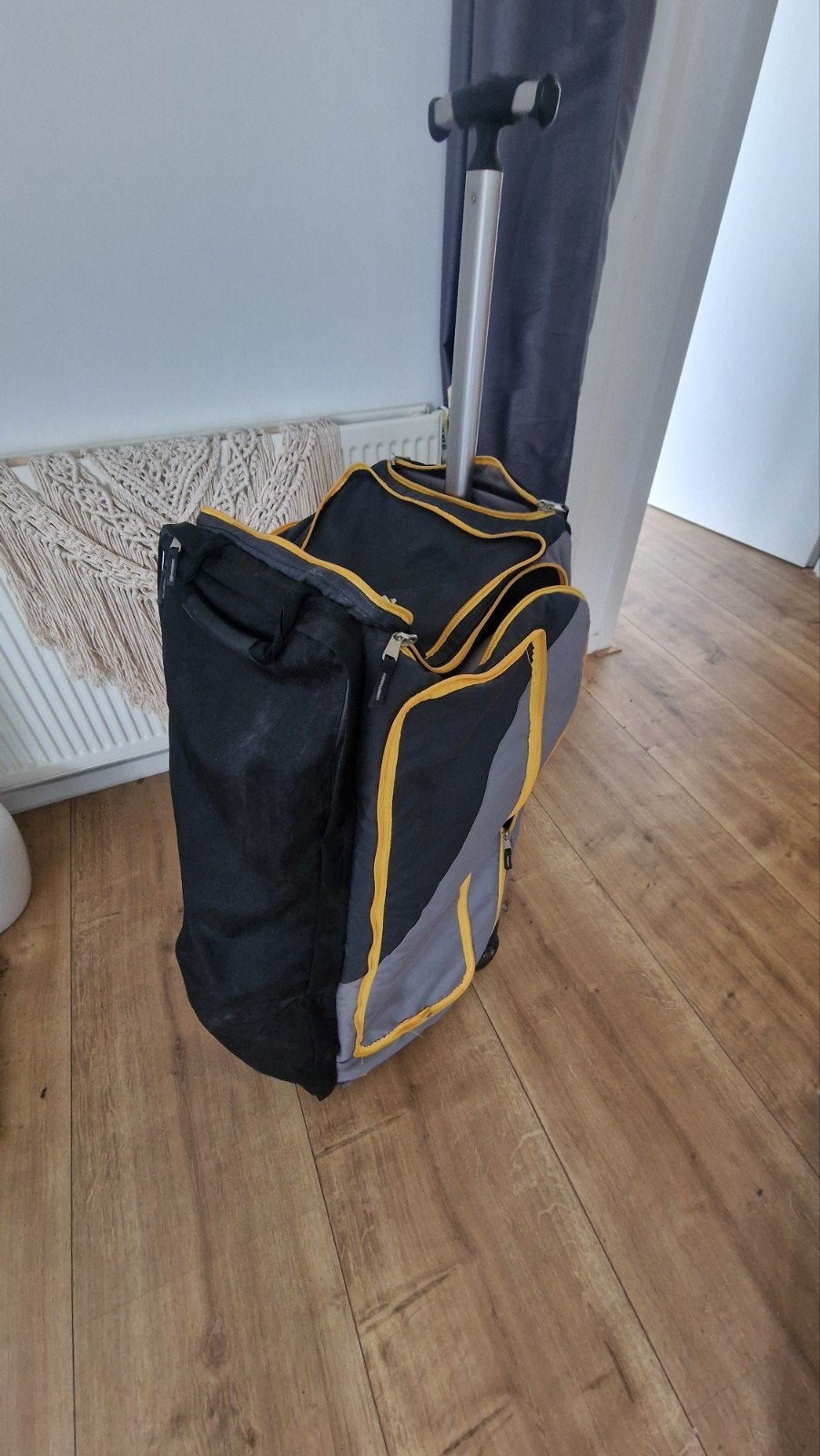 Grote rugzak met wielen en extra tassen, 40 cm of meer, Gebruikt, 60 cm of meer, Ophalen