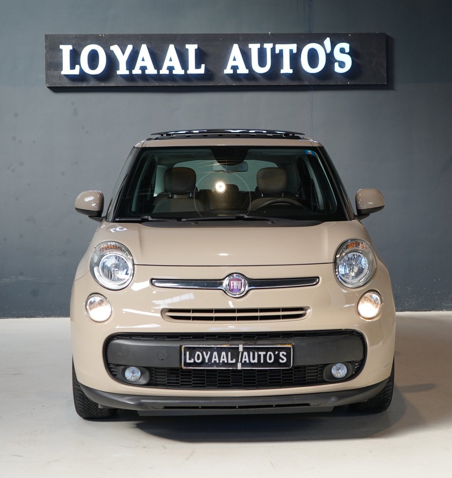 Fiat 500 L 0.9 TwinAir Lounge | 1E EIGENAAR | CRUISE | AIRCO, Auto's, Stof, Gebruikt, Euro 6, Beige