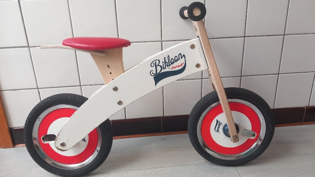 Loopfiets Janod Little Bikloon, Ophalen of Verzenden, Zo goed als nieuw, Loopfiets