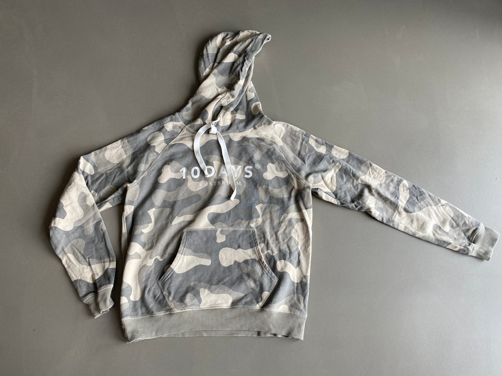 10Days Camo hoodie maat 38, Ophalen of Verzenden, Zo goed als nieuw, Maat 38/40 (M), Groen