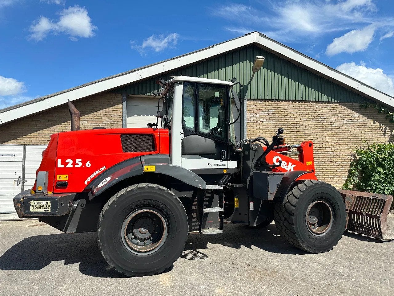 O & K 25.6 (bj 2004), Zakelijke goederen, Machines en Bouw | Kranen en Graafmachines, Wiellader of Shovel