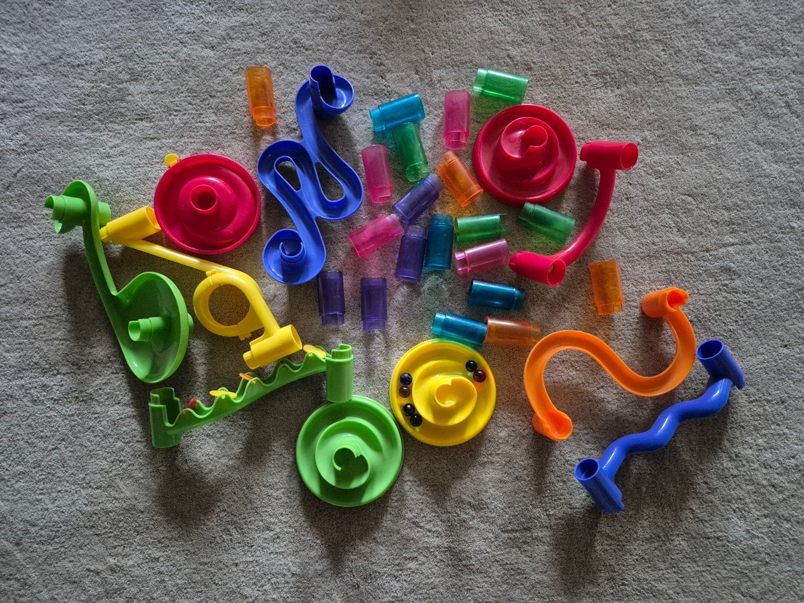 Leuke knikkerbaan, Ophalen, Gebruikt, Jongen of Meisje