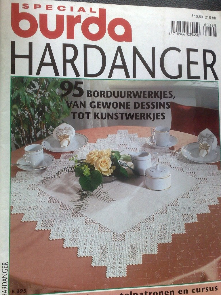 Hardanger, Burda special , borduren , nr. 395, Verzenden, Patroon