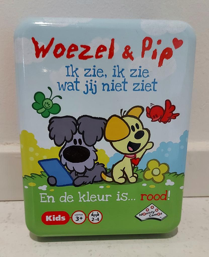 NIEUW - Woezel & Pip kaartenspel, Drie of vier spelers, Ophalen of Verzenden, Nieuw, Identity Games