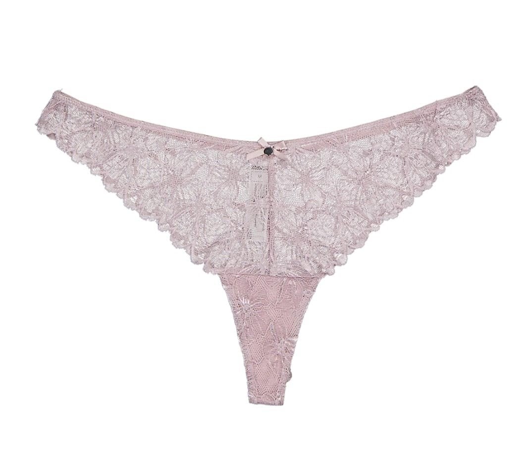 Nieuwe kanten slip -  string, Onbekend, Ophalen of Verzenden, Roze, String