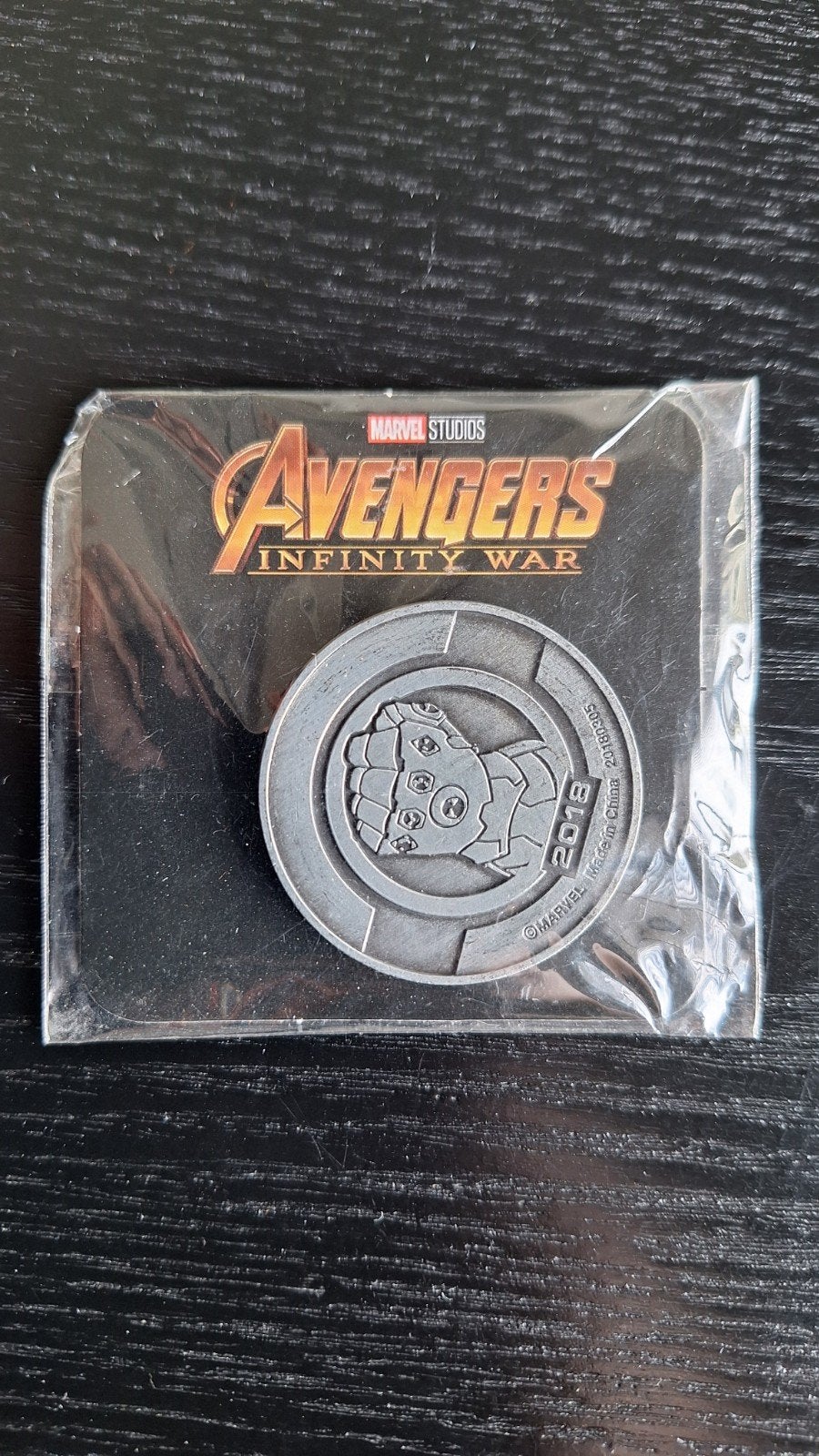 Avengers Infinity War munt, Ophalen of Verzenden, Zo goed als nieuw