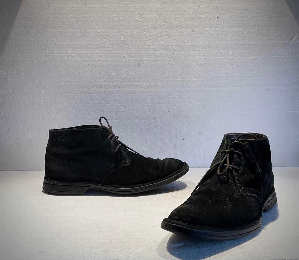 Clarks active air comfort schoenen heren zwart 41,5 (uk 7,5), Ophalen of Verzenden, Zwart