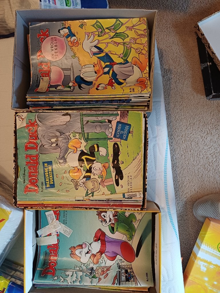 Donald Ducks weekbladen, Meerdere stripboeken, Ophalen, Gelezen