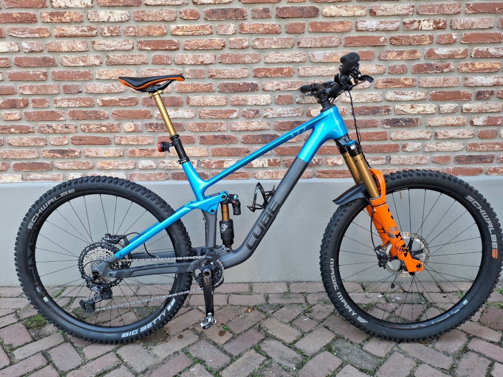 Cube Stereo ONE77 C:68X SLX 29 Actionteam (2024) - Maat XL