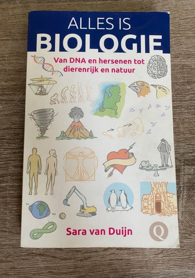 Alles is biologie - Sara van Duijn, Boeken, Gezondheid, Dieet en Voeding, Zo goed als nieuw, Ophalen of Verzenden