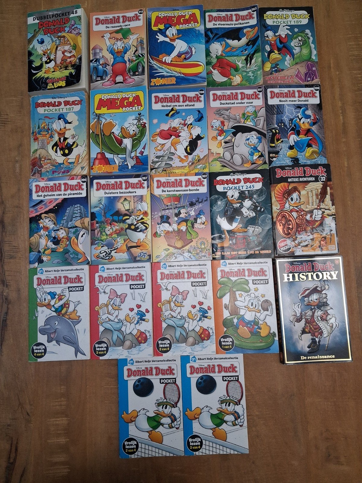 22 x Donald Duck pockets, Boeken, Meerdere stripboeken, Ophalen of Verzenden, Zo goed als nieuw