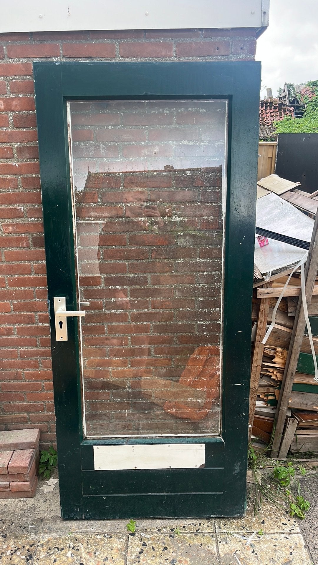 Buitendeur, Ophalen, Zo goed als nieuw, Buitendeur, 200 tot 215 cm