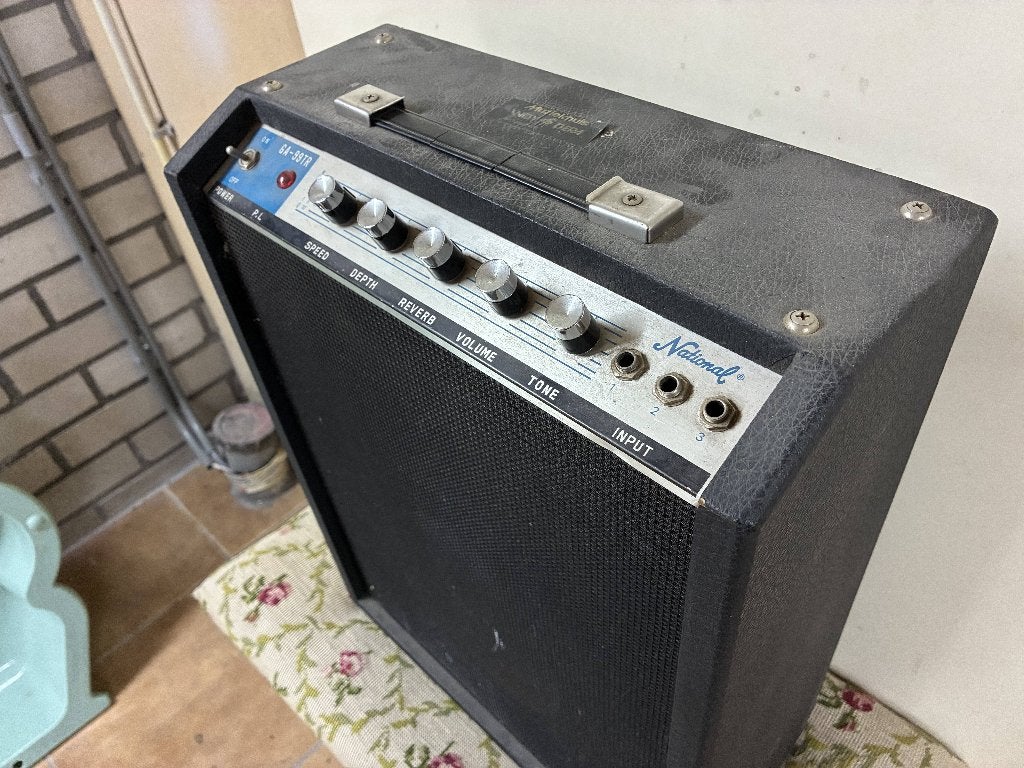 National GA-99TR Vintage gitaarversterker, Muziek en Instrumenten, Ophalen, Gebruikt, Gitaar, Minder dan 50 watt