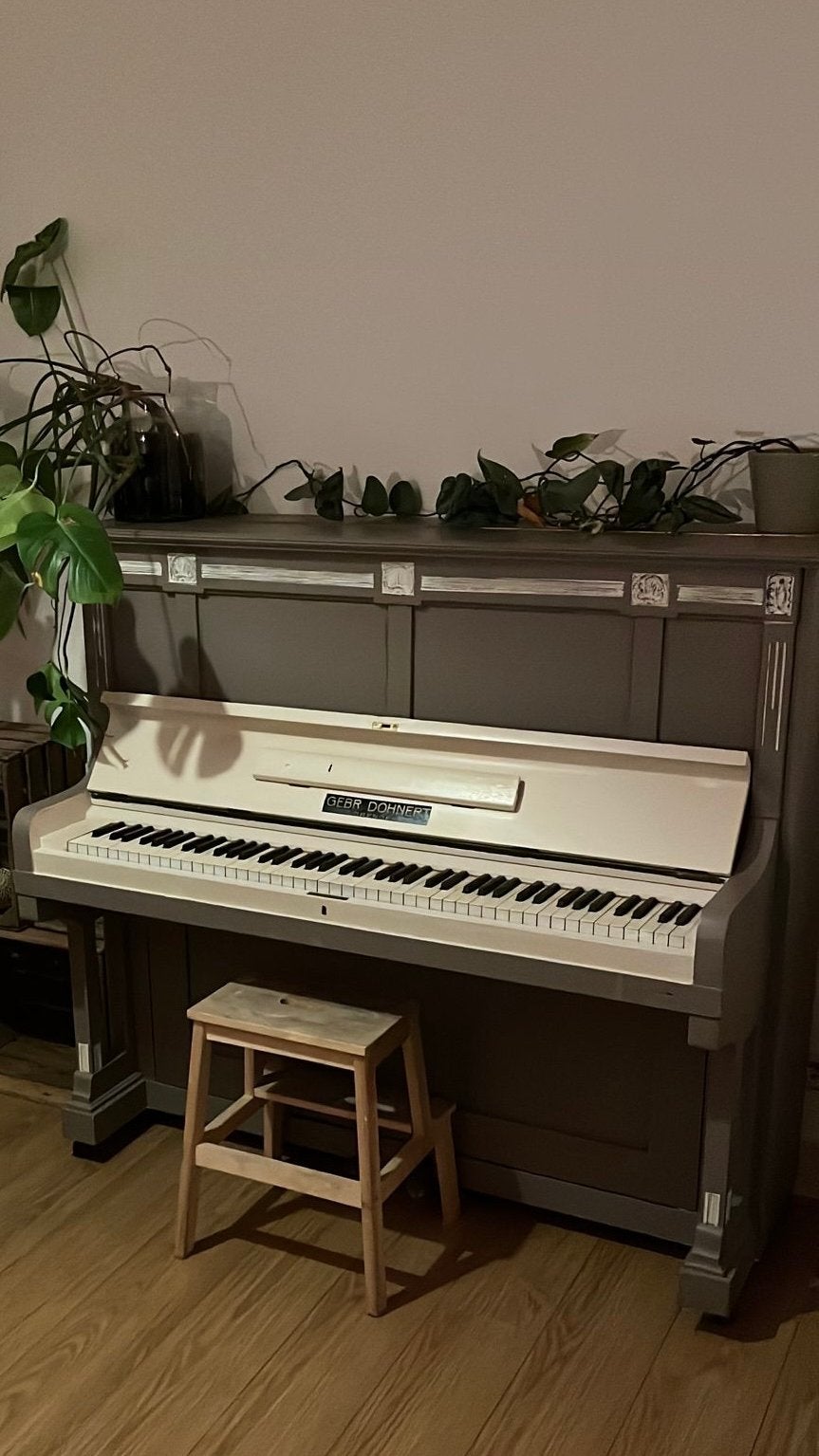 Piano Gebr. Döhnert Dresden - Opknapper/Decoratie, Muziek en Instrumenten, Piano's, Ophalen, Gebruikt, Overige kleuren, Piano