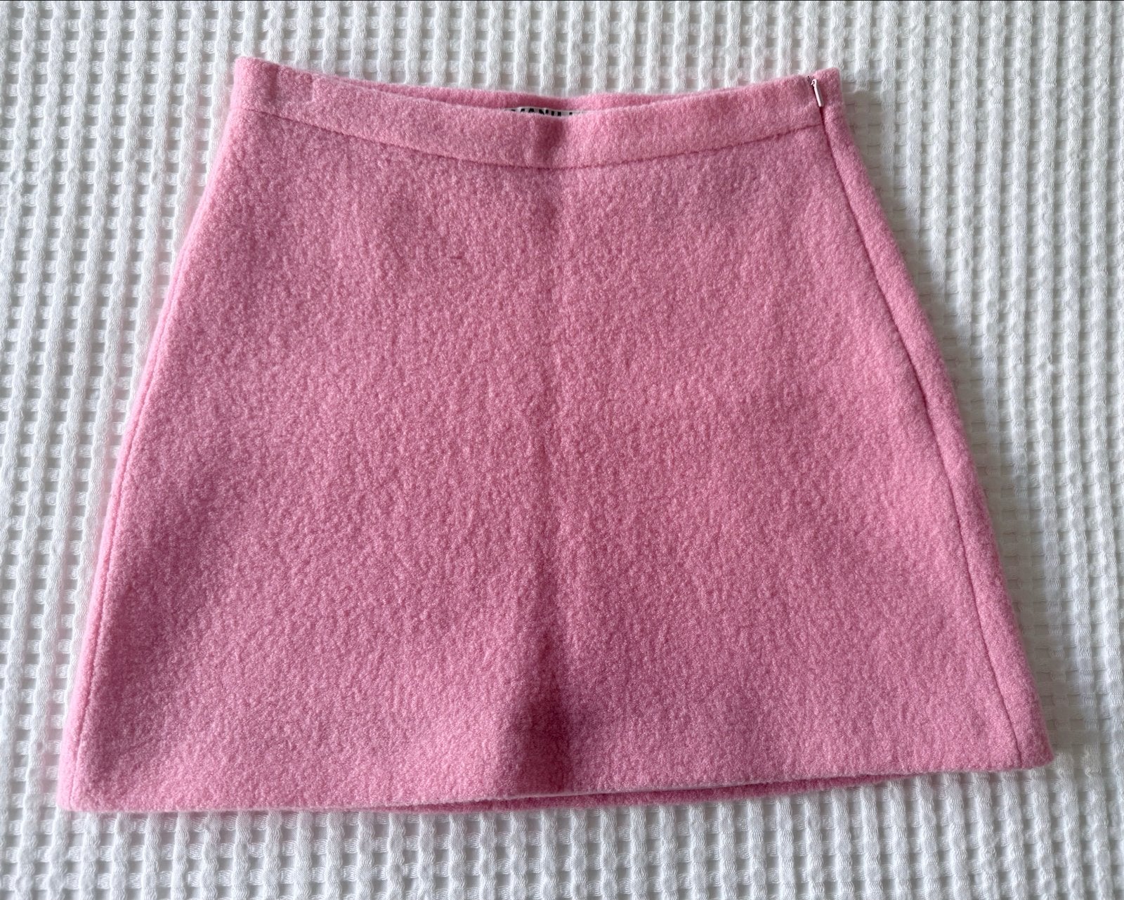 Vanilia roze wollen rok met blinde rits maat 34, Kleding | Dames, Rokken, Ophalen of Verzenden, Zo goed als nieuw, Roze, Maat 34 (XS) of kleiner