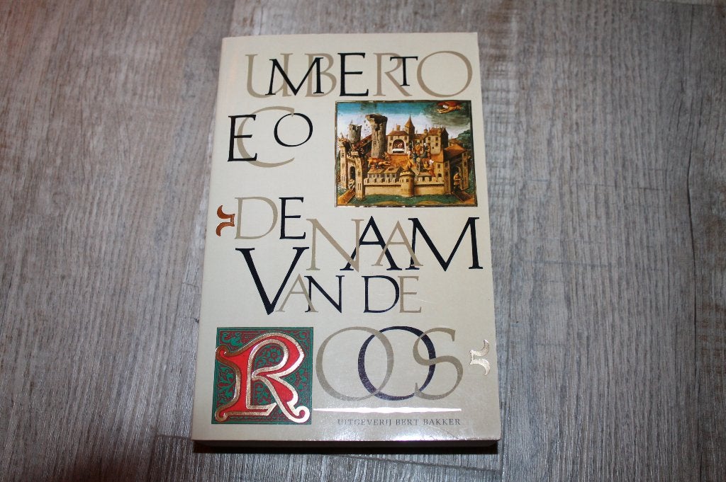 De naam van de roos - Umberto Eco, Boeken, Umberto Eco, Wereld overig, Ophalen of Verzenden, Zo goed als nieuw