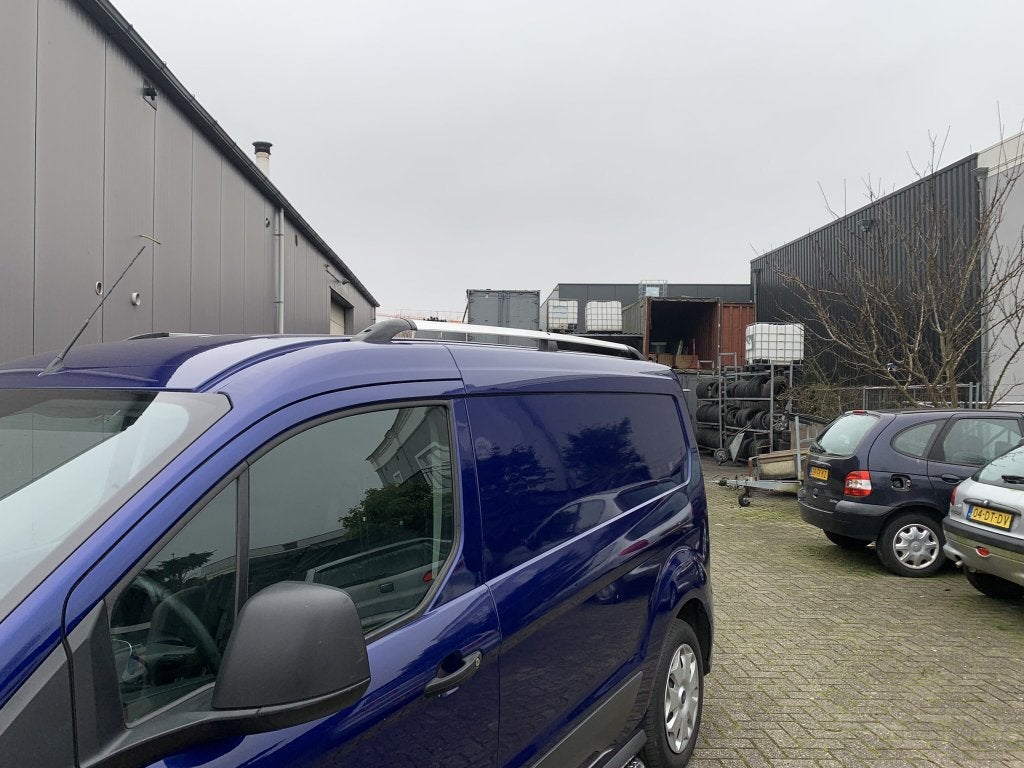 Ford Transit Connect Dakrails aluminium chroom, Niet ingevuld, Niet ingevuld, Niet ingevuld