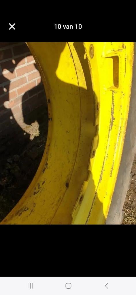 2x Pirelli 580 70 R42 band met 20x42 John Deere rimvelg, Auto diversen, Autosport-onderdelen, Ophalen
