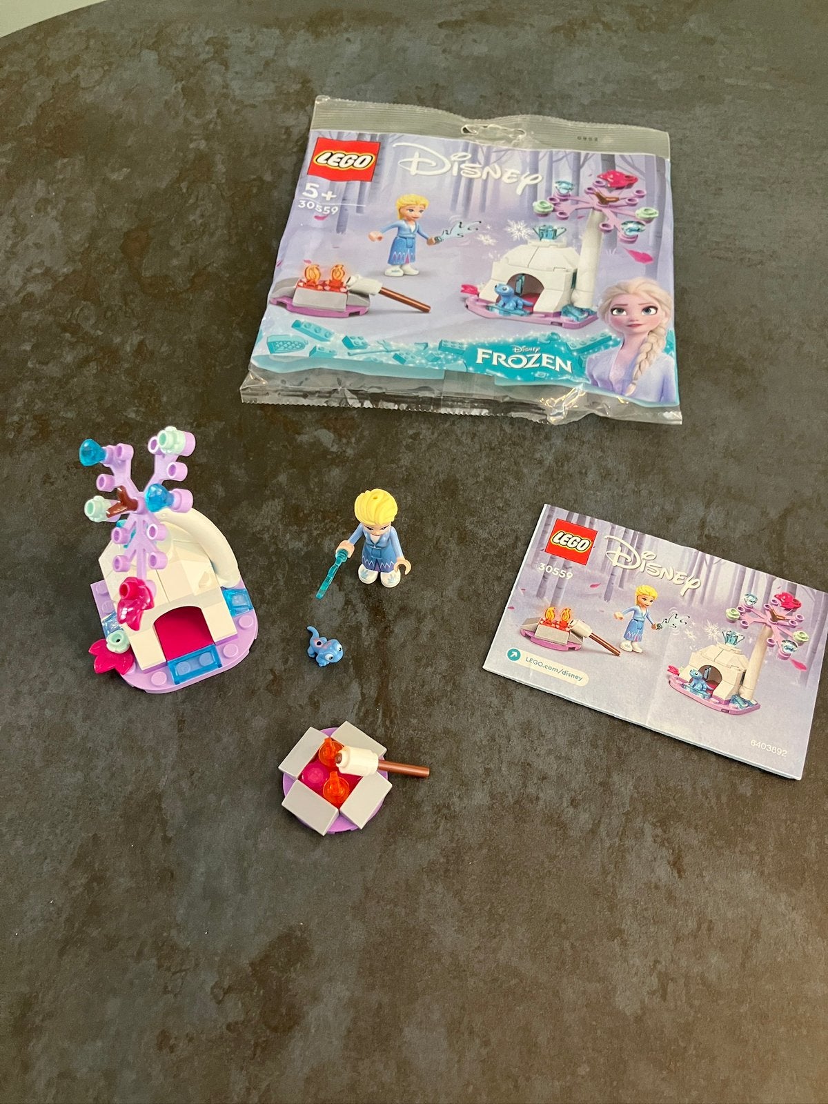 Lego Disney - Elsa en Bruni’s Boskamp - 30559, Lego, Compleet, Ophalen of Verzenden, Zo goed als nieuw