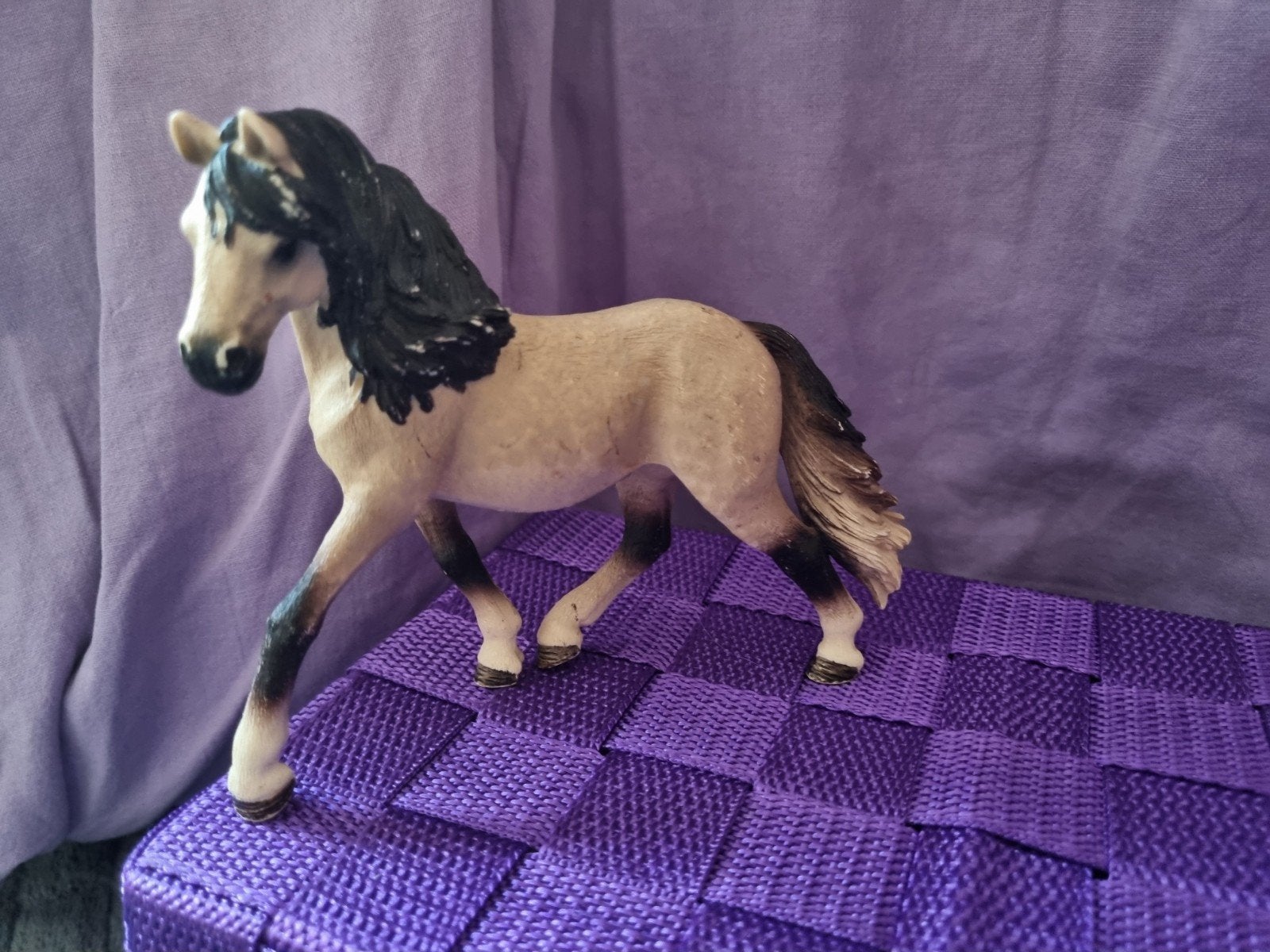 Schleich paard nr 21, Ophalen of Verzenden, Zo goed als nieuw, Paard, Beeldje of Figuurtje