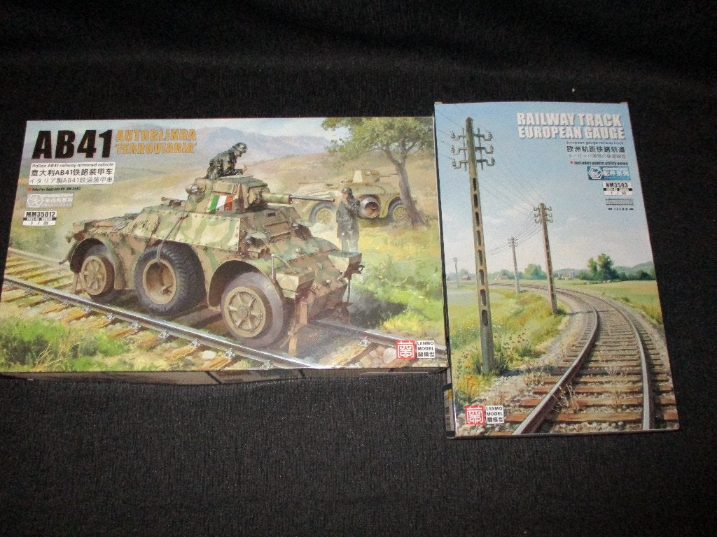 D-668,LANMO MODELS 1-35,NO,MM35012,Autoblinda 'Ferroviaria', Overige merken, 1:32 tot 1:50, Overige typen, Nieuw