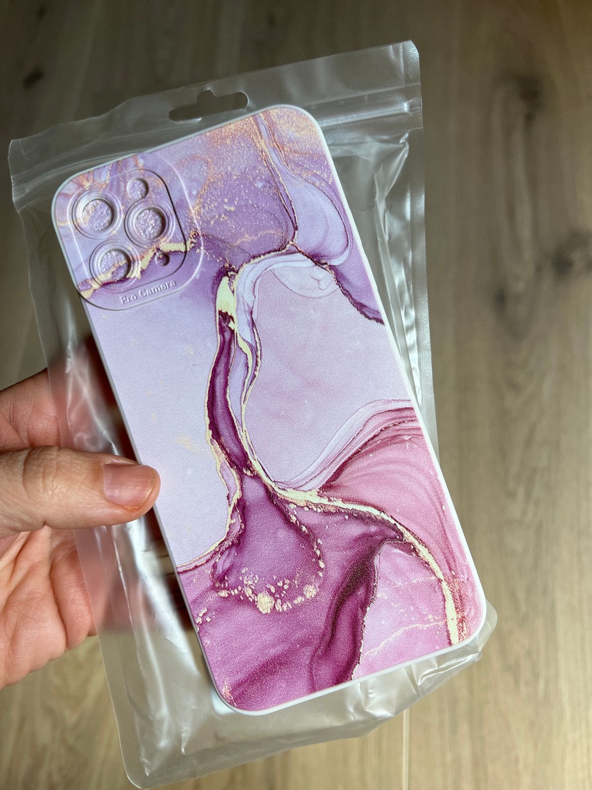 Hoesje iphone 11 pro max roze marmer, Ophalen of Verzenden, Nieuw, IPhone 11 Pro