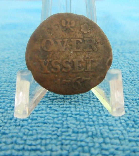 Duit - Overijssel - 1767 - Kampen, Verzenden, Vóór koninkrijk, Overige waardes, Losse munt