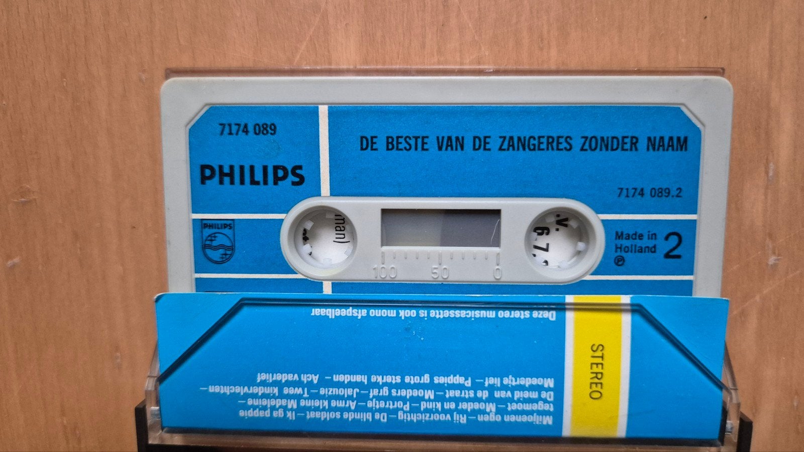 De Beste Van De Zangeres Zonder Naam - Cassettebandje, Gebruikt, 1 bandje, Ophalen of Verzenden, Voorbespeeld