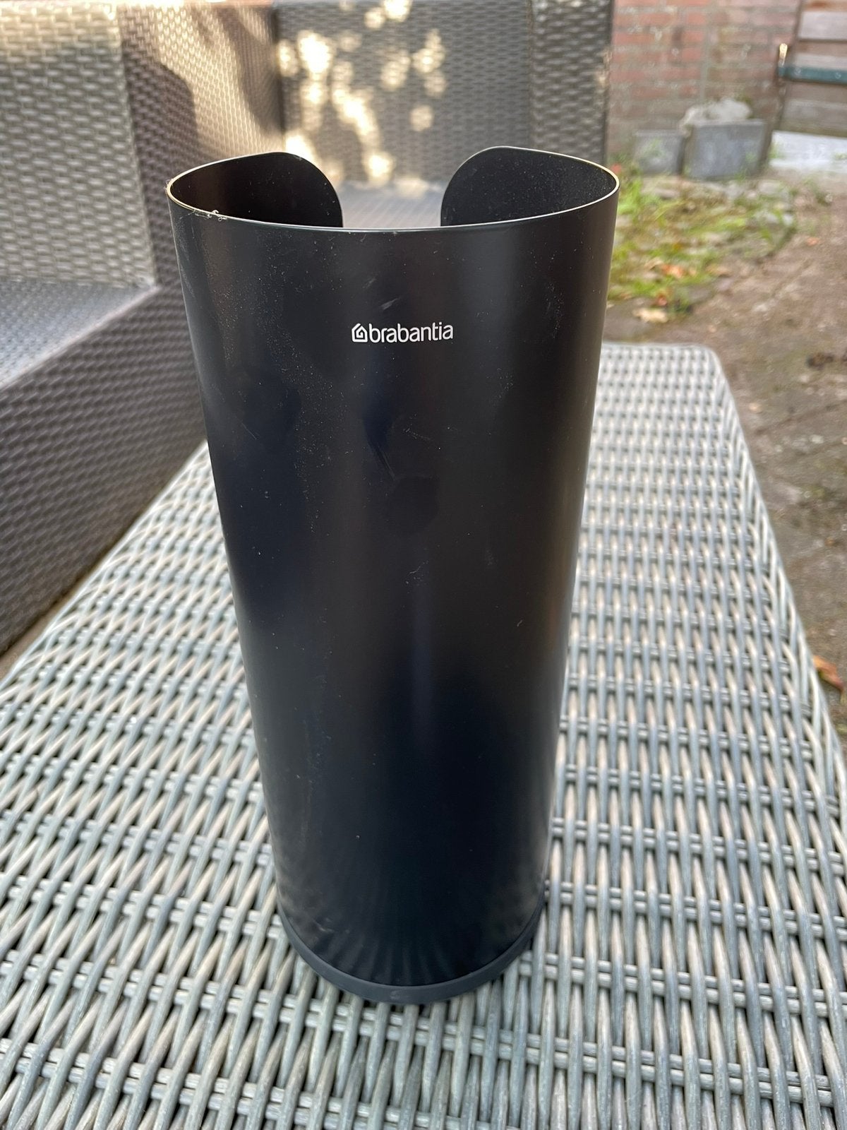 Te koop: Brabantia Toiletrolhouder, Ophalen of Verzenden, Zo goed als nieuw, Zwart, Overige typen