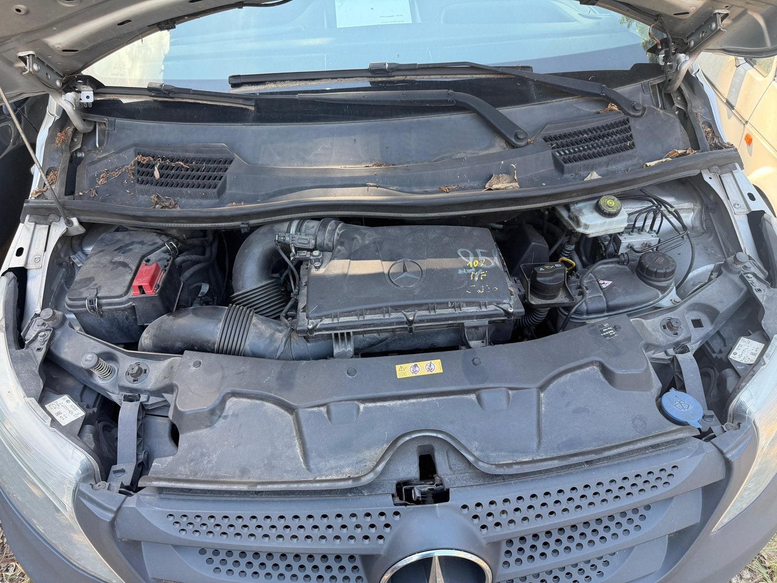 Mercedes Vito 447 114CDI Motor met handbak compleet, Ophalen, Gebruikt, Mercedes-Benz