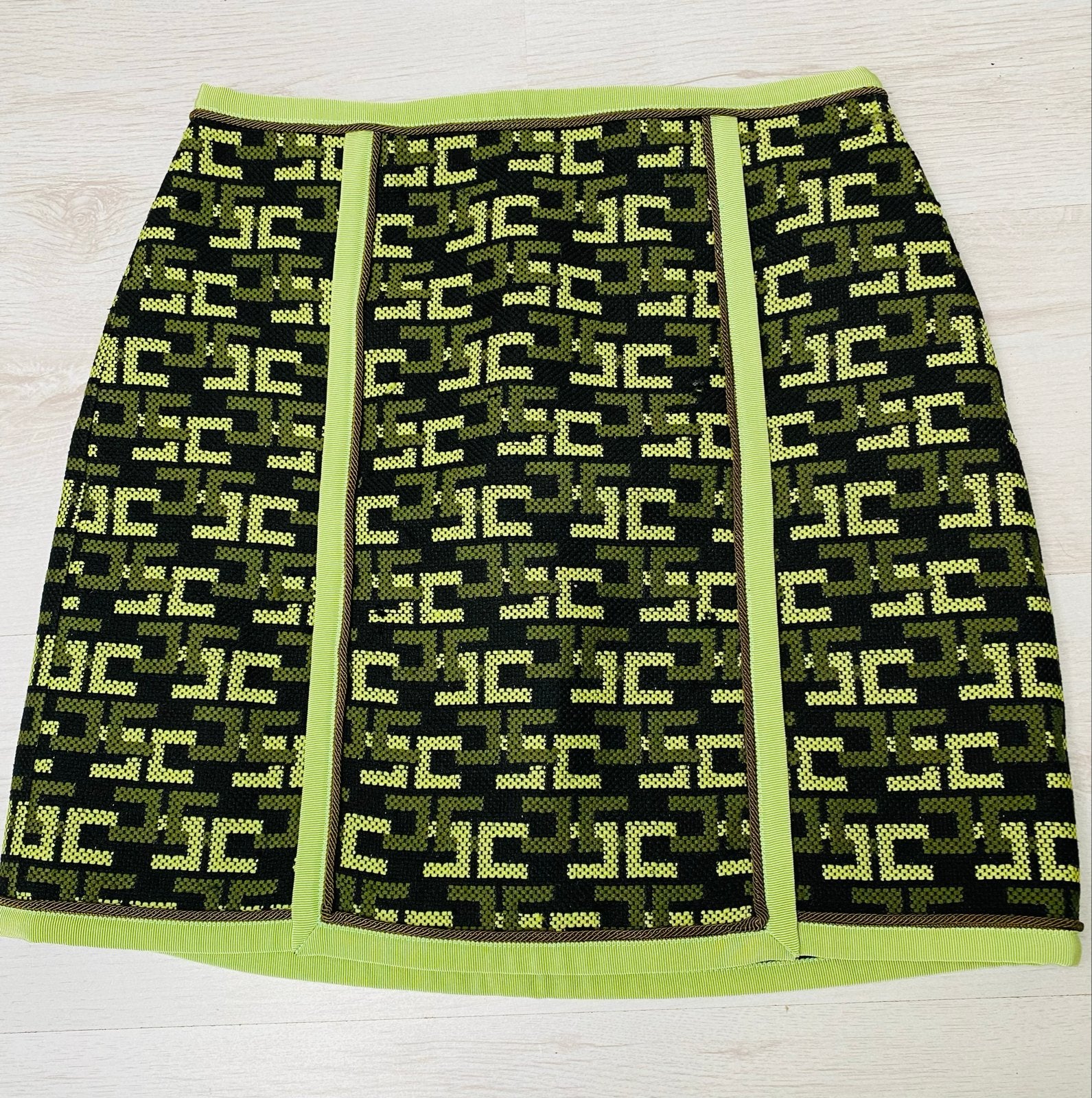 Elisabetta Franchi rok Italiaanse maat 46, Ophalen of Verzenden, Zo goed als nieuw, Maat 46/48 (XL) of groter, Groen