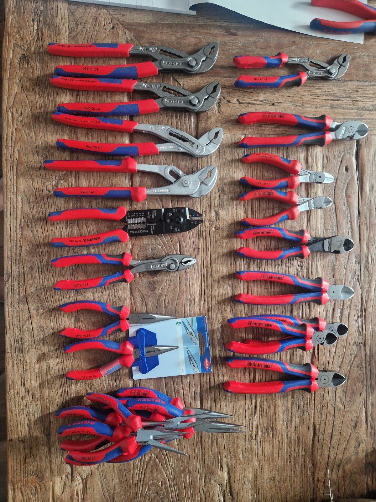 Knipex tangen diverse uitvoeringen, Ophalen of Verzenden, Zo goed als nieuw, Tang, Knipex