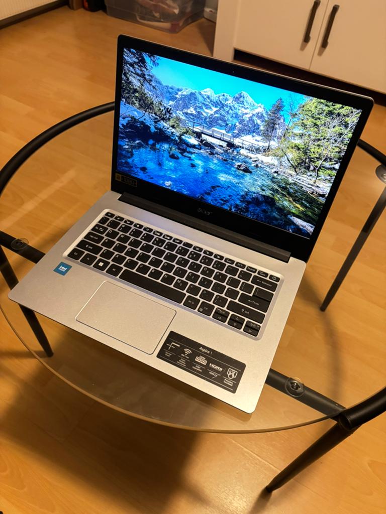 accer Acer Aspire 1 (14inch), Computers en Software, Windows Laptops, Zo goed als nieuw, 14 inch, SSD, 2 tot 3 Ghz, 8 GB, Ophalen