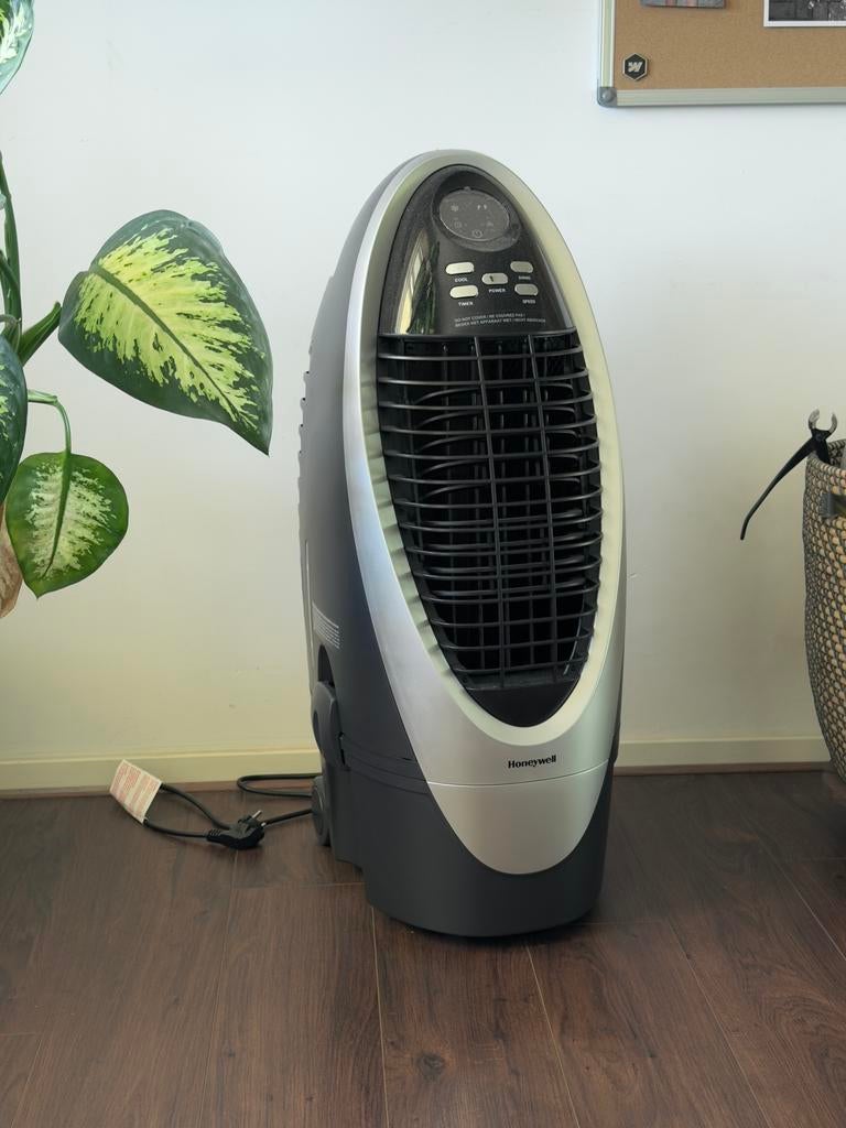ZGAN Honeywell luchtkoeler CS10XE met bon en garantie, Minder dan 60 m³, 3 snelheden of meer, Ophalen of Verzenden, Afstandsbediening