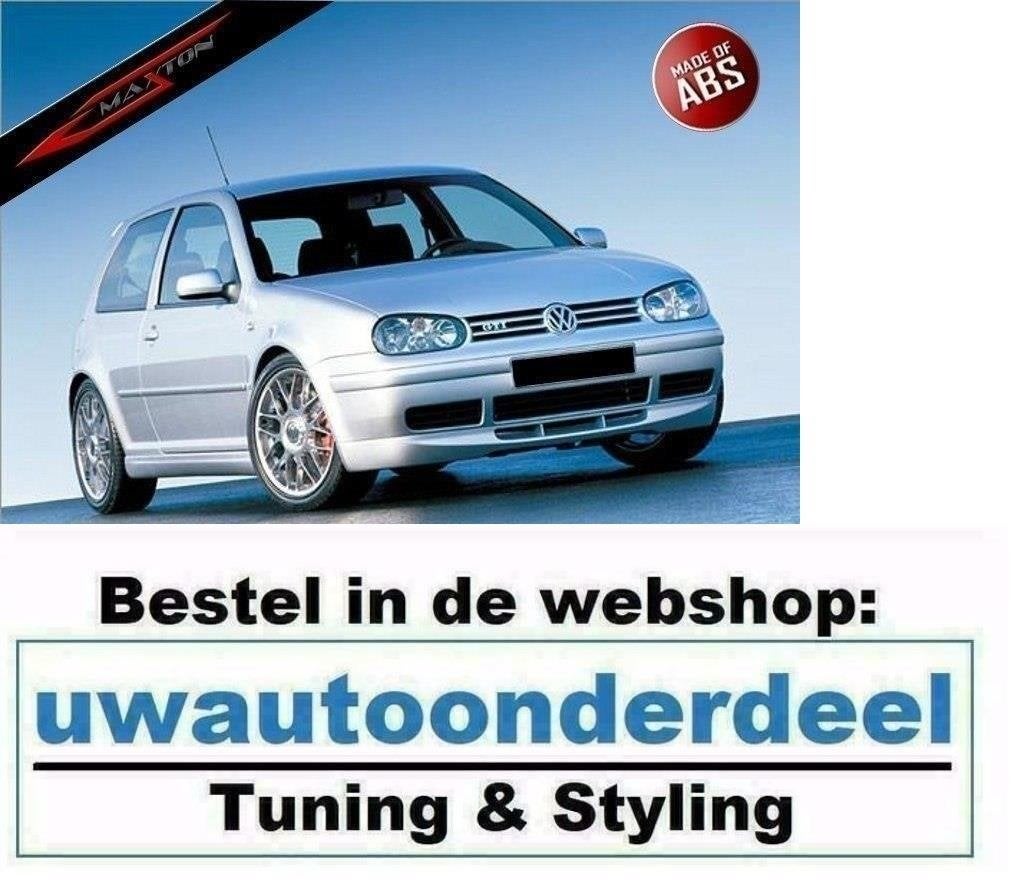Maxton Spoiler Lip Splitter Geschikt Voor Golf 4 Edition 25, Verzenden